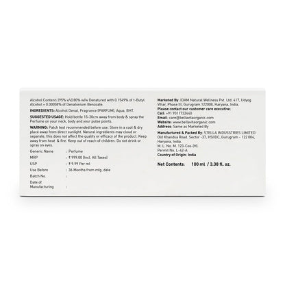 Bella Vita Luxury GLAM | Long Lasting Perfume for Woman