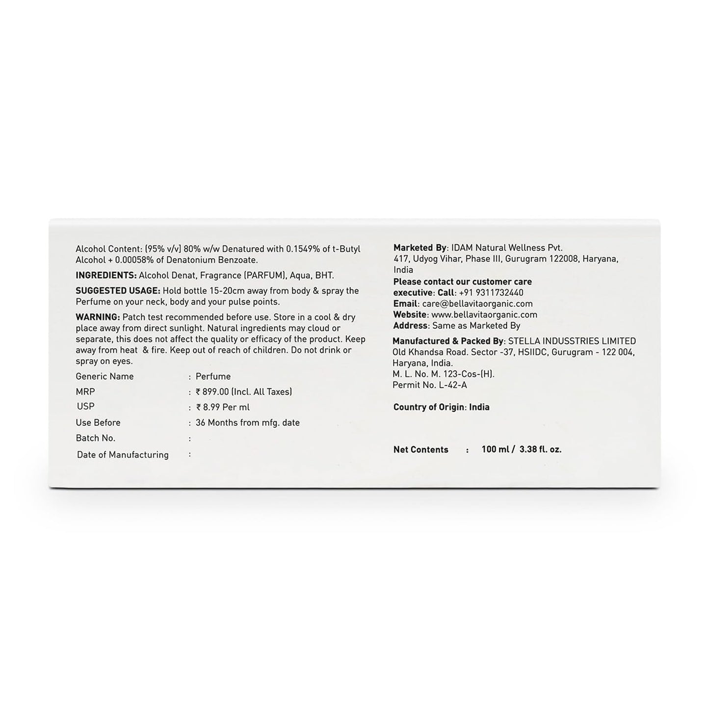 Bella Vita Luxury Rose Woman