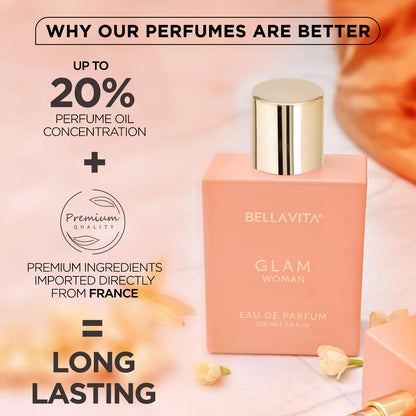 Bella Vita Luxury GLAM | Long Lasting Perfume for Woman