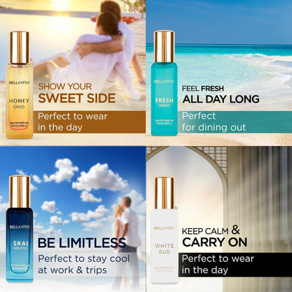 Bella Vita Luxury Long Lasting Unisex Perfume Gift Set