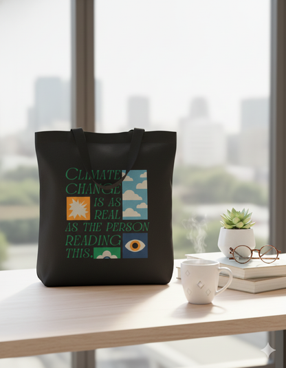 Tote CLIMATE CHANGE Bag Zipper